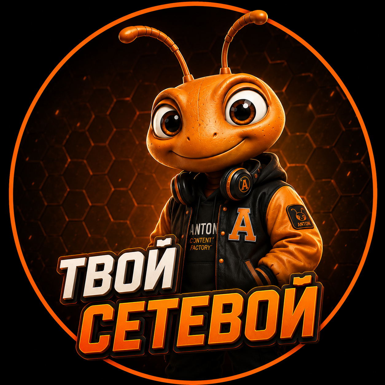 Маскот Антон — Твой Сетевой