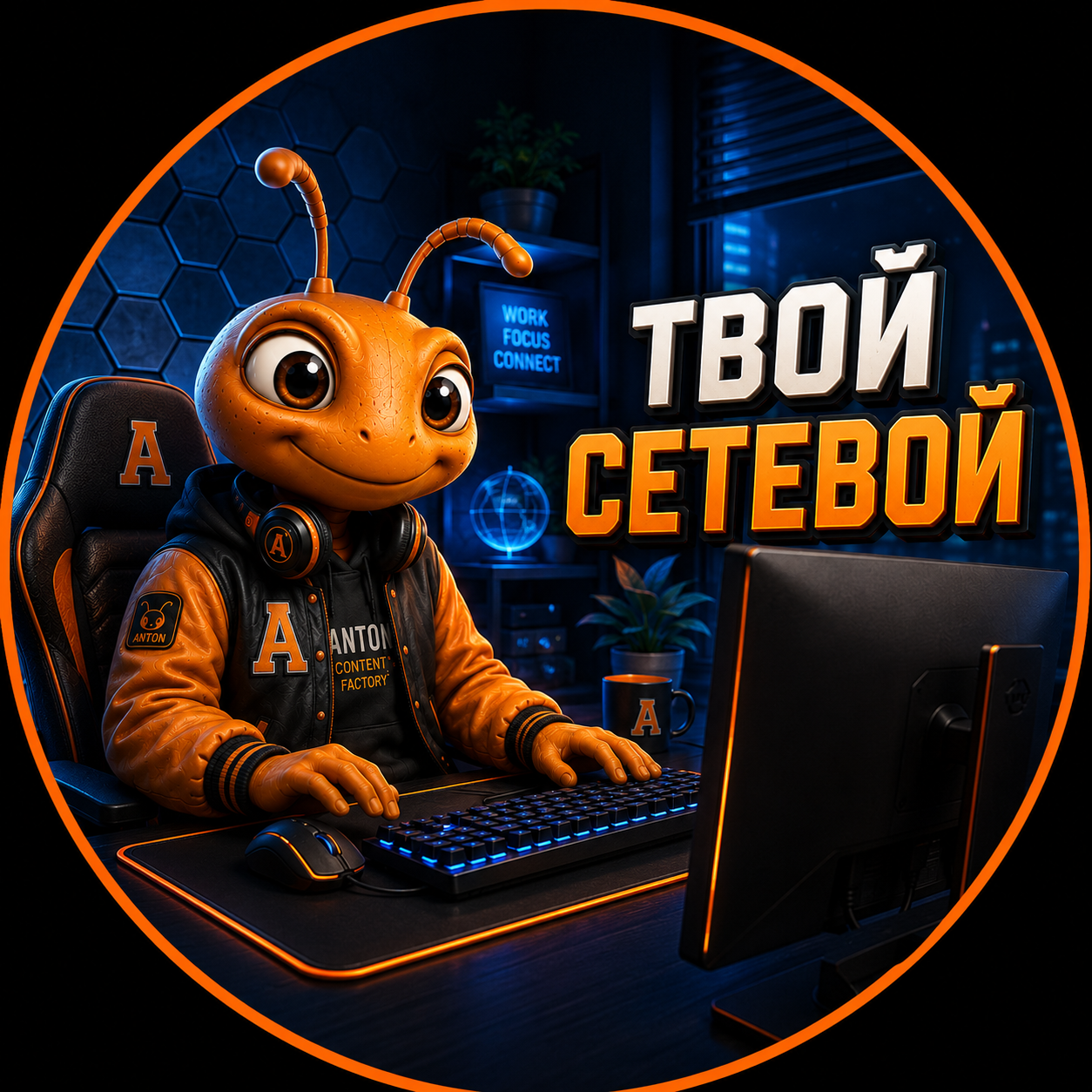 Твой Сетевой — Антон за работой